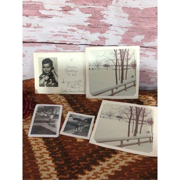 Vintage 1940’s & 50’s Snapshot Photos B & W Photography - Picture 10 of 14